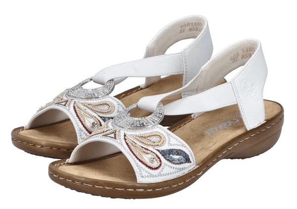 Rieker 608B4 Beaded Sandal