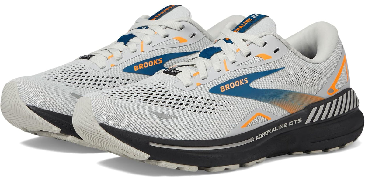 Brooks Adrenaline GTS 23  Shoes Men’s 10.5 Oyster Mushroom Orange Blue Goretex Brooks Men main image 4