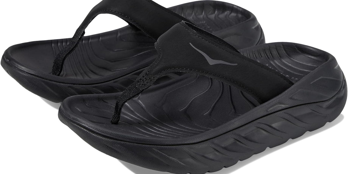美品　HOKA ORA RECOVERY FLIP ブラック 27cm 国内正規 Hoka Ora Recovery Flip (Men's) - Peter Glenn Ski and Sports